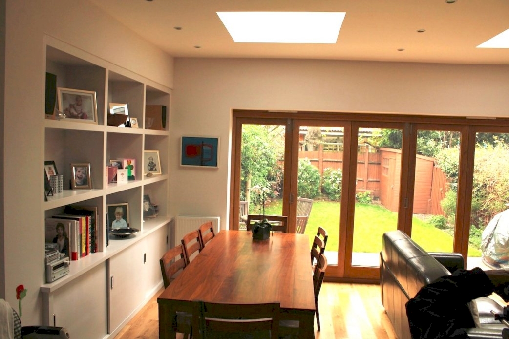 Flat Roof House Extension in Mortlake, South West London